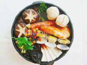 仿真食品 海鲜米线仿真食品