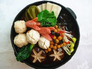 样品菜 丸美冒菜米线