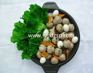 食品模型：肉丸火锅食品模型材料丰富色彩新鲜