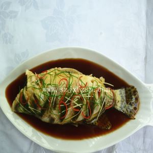食物模型清蒸桂花鱼模型