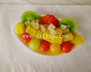 山东仿真食品模型：芒果捞野模型