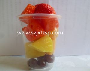 甜品模型：鲜水果杯模型