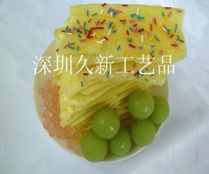 菜模：甜品模型芒果绵绵冰