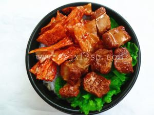 食品模型 石锅排骨盖饭