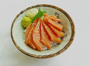 三文鱼饭模型