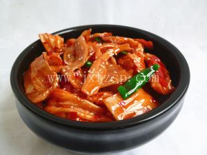 仿真菜 辣白菜炒五花肉仿真菜