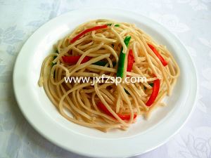 仿真食品模型 三丝炒鱼面