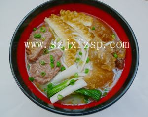 仿真食物 牛筋面模型 仿真食物 牛筋面模型