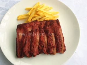仿真食物 蒙古烤猪肋骨仿真食物
