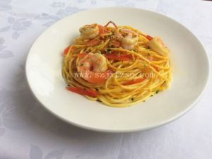 仿真食品模型 鲜J虾意面仿真食品模型