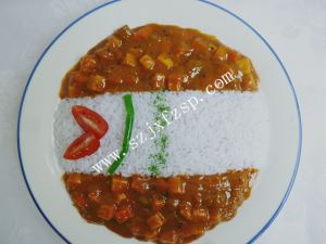 仿真食品 土豆咖哩饭仿真食品