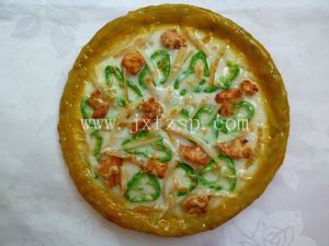 仿真食物 鸡肉批萨