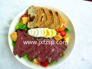 仿真食物 火腿面包沙拉