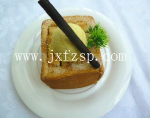 西餐菜模：原味冰淇淋古堡菜模