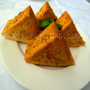 食品模型：金三角面包食品模型