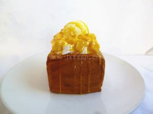 仿真食物 芒果土司仿真食物