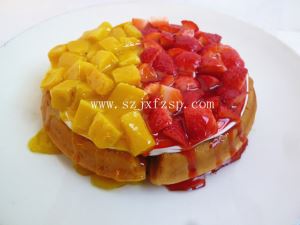 食品模型 水果松饼食品模型