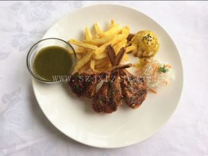 仿真食品模型 德国烤羊架仿真食品模型