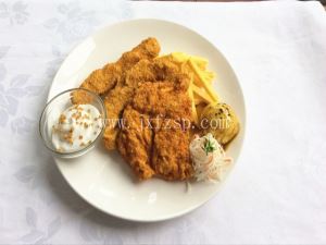 仿真食物 酥炸猪扒仿真食物