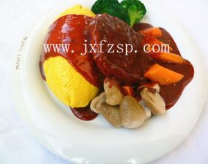 仿真食品模型：汉堡牛排蛋包饭仿真食品模型