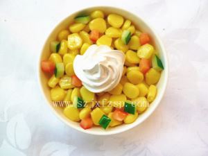 仿真食品模型 三鲜玉米粒沙拉