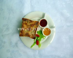 仿真食品模型：蜜汁吐司假菜仿真食品模型