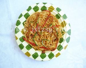 酒店样品菜：黑椒牛肉意粉样品菜