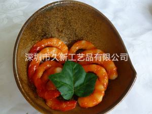 炸虾仁食品模型