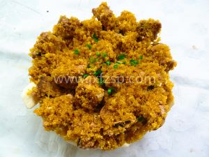 仿真菜 小米蒸排骨