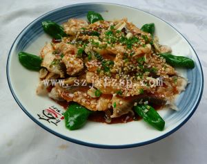 凉拌鱼菜品模型