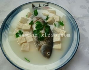 豆腐鲫鱼汤菜品模型