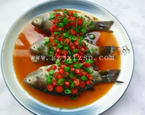 邮亭鲫鱼菜品模型