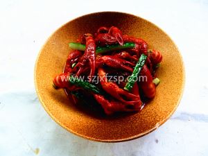 仿真食物 油闷小龙虾