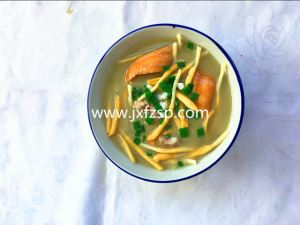 样品菜 黄花炖猪脚