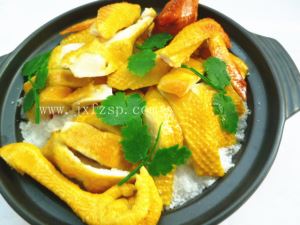 食品模型 客家招牌菜盐焗鸡食品模型