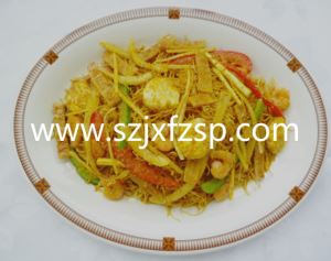 新加坡食品模型：炒锅炒新加坡粉丝