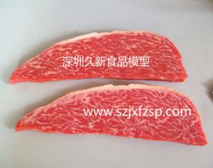 西餐食品模型：雪花牛肉模型