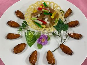 食物模型 越王御苑龟器乐模型