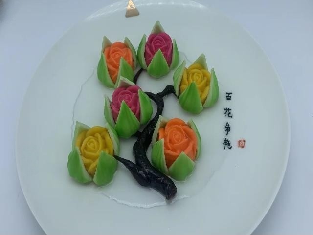 <b>假菜 百花争艳食物模型</b>