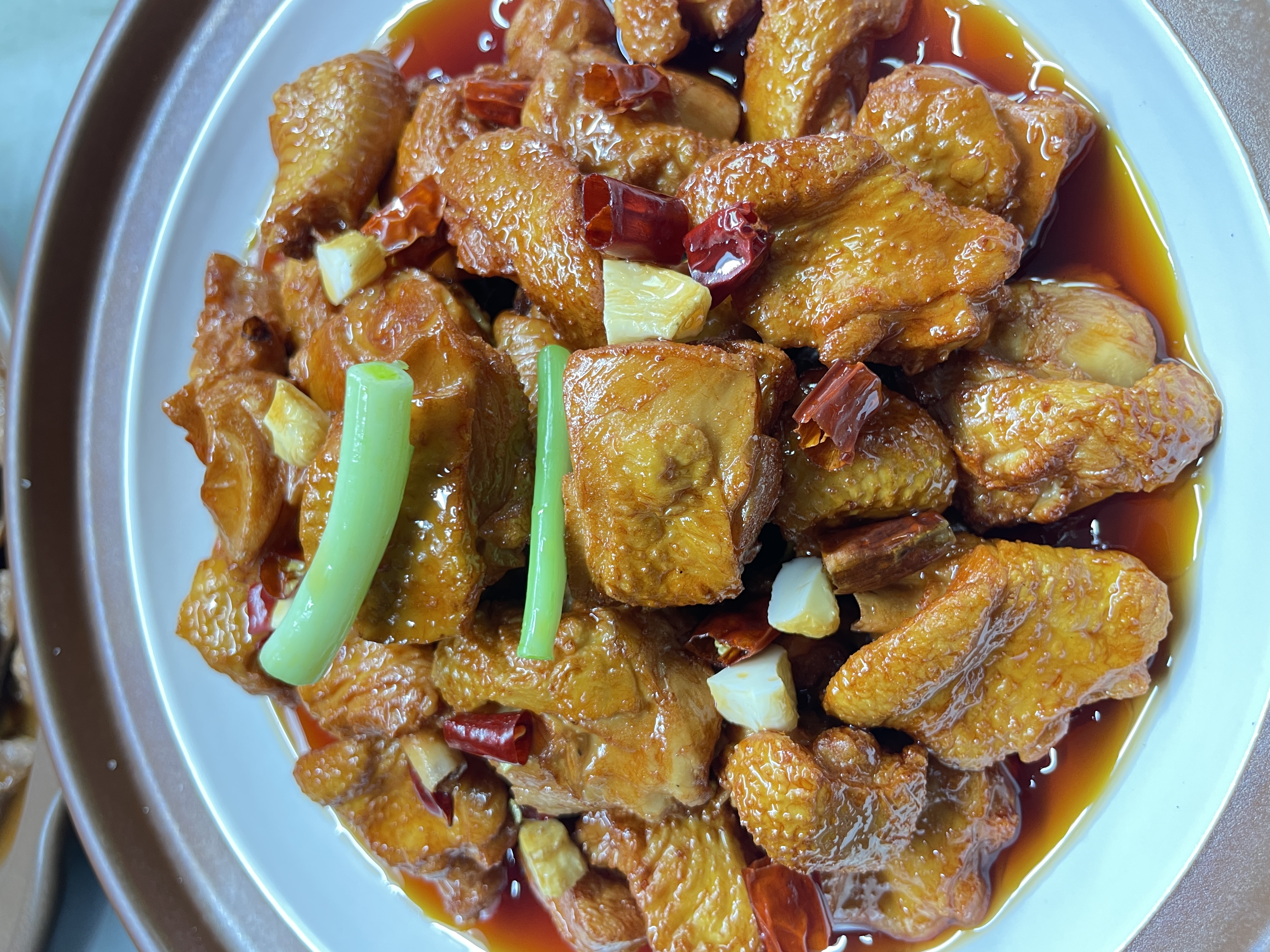 辣子鸡仿真菜模型