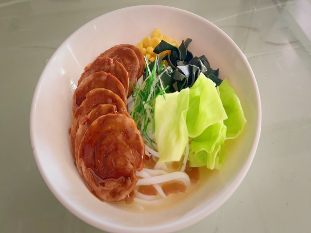 <b>样品菜 烤猪肉乌冬面模型</b>