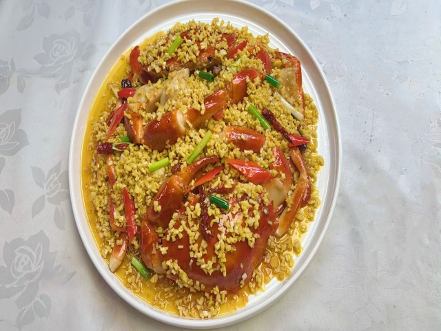 <b>假菜避风塘炒蟹模型</b>