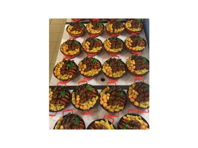 <b>海鲜盆菜仿真食物模型客人定制的已完成交货</b>